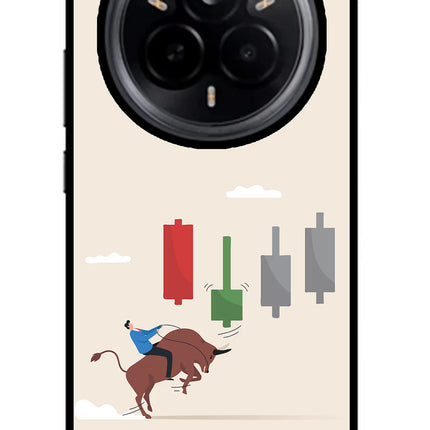 Bull Trading Momentum Realme 14 Pro 5G Glass Case
