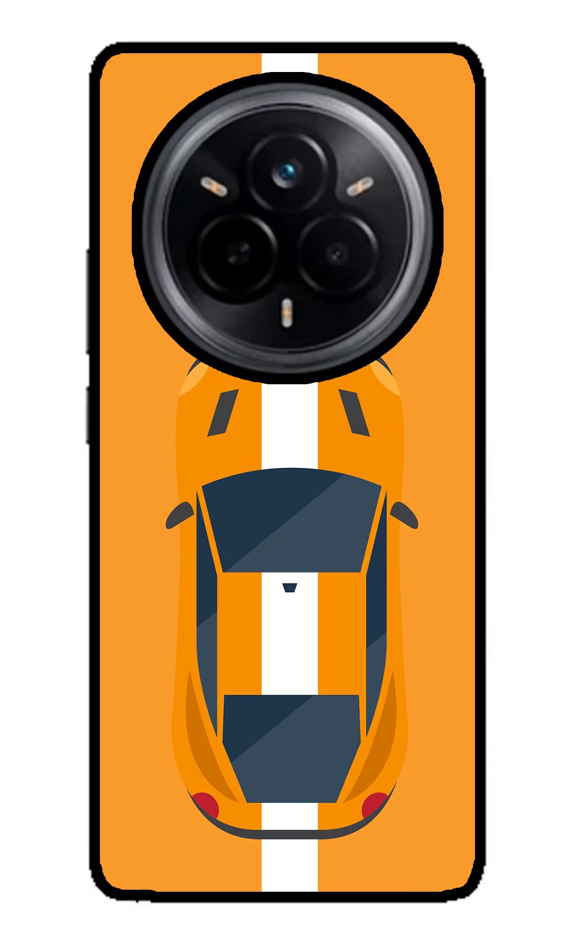 Highway Pursuit Realme 14 Pro 5G Glass Case Back Cover by Casekaro