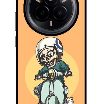 Undead Biker Realme 14 Pro 5G Glass Case