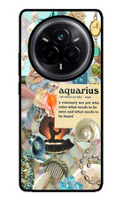Aquarius Zodiac Realme 14 Pro 5G Glass Case