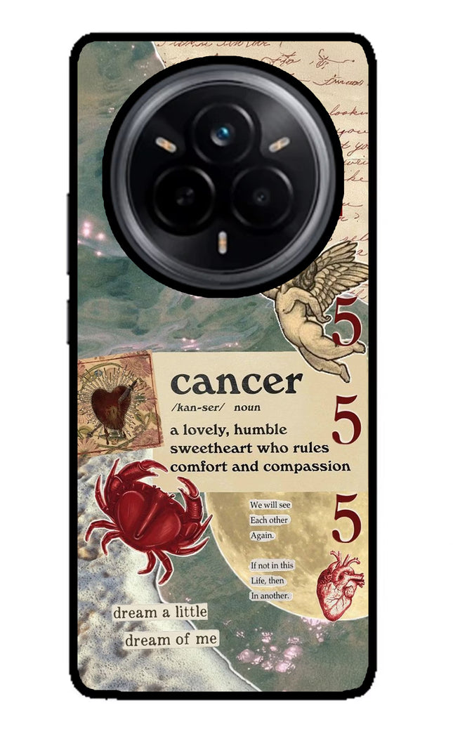 Cancer Zodiac Realme 14 Pro 5G Glass Case