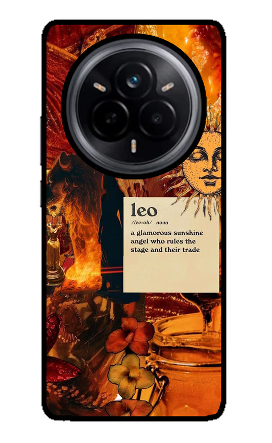 Leo Zodiac Realme 14 Pro 5G Glass Case