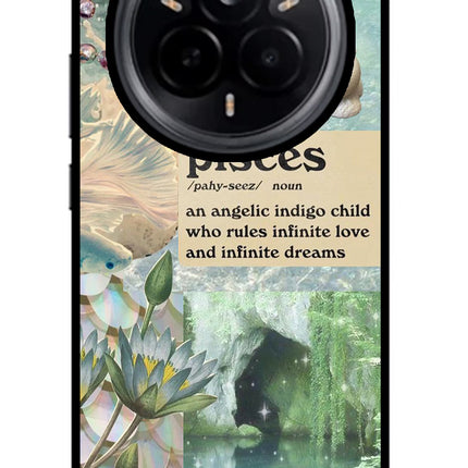 Pisces Zodiac Realme 14 Pro 5G Glass Case