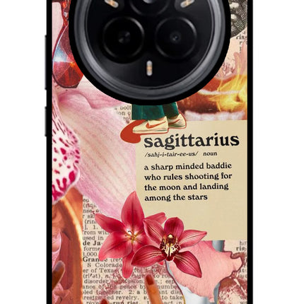 Sagittarius Zodiac Realme 14 Pro 5G Glass Case