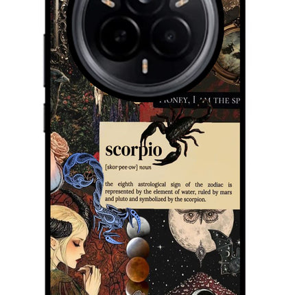 Scorpio Zodiac Realme 14 Pro 5G Glass Case