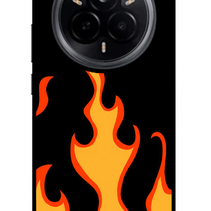 Fired Up – Black Realme 14 Pro 5G Glass Case