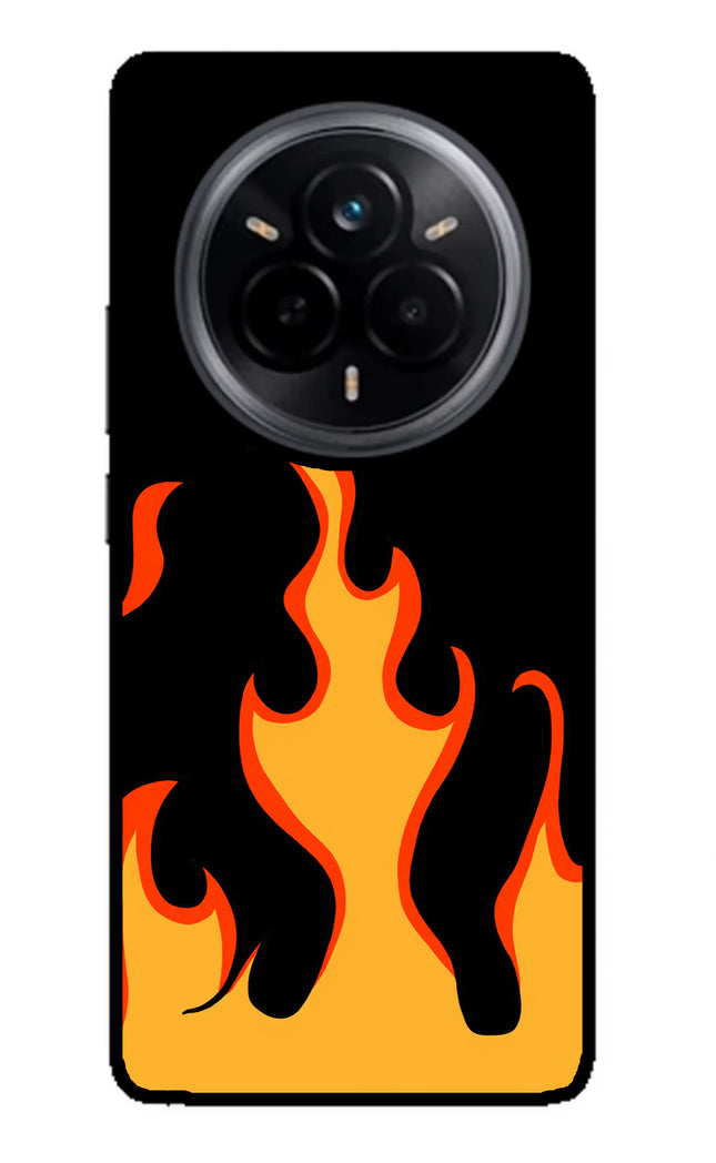 Fired Up – Black Realme 14 Pro 5G Glass Case