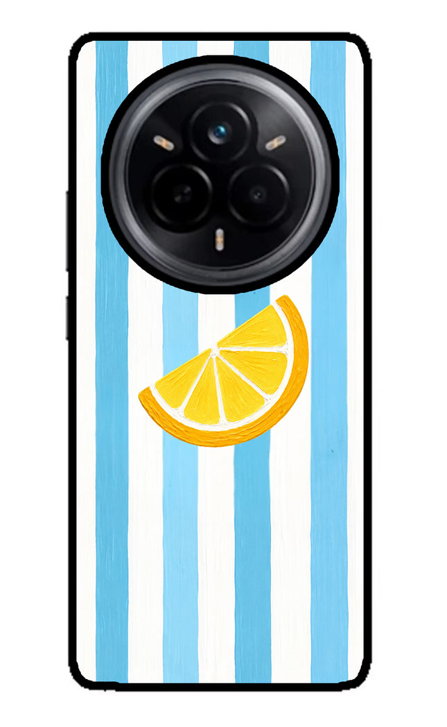 Summer Lemon Realme 14 Pro 5G Glass Case