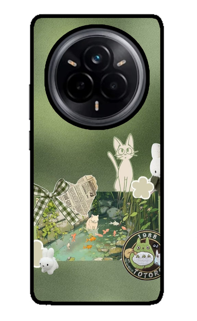 Aesthetic anime Realme 14 Pro 5G Glass Case