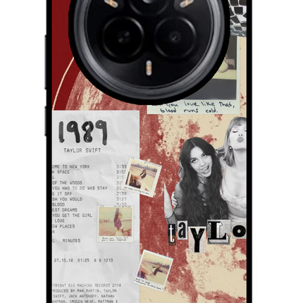 Taylor Swift Realme 14 Pro 5G Glass Case
