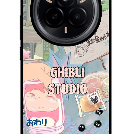 Studio Ghibli Realme 14 Pro 5G Glass Case