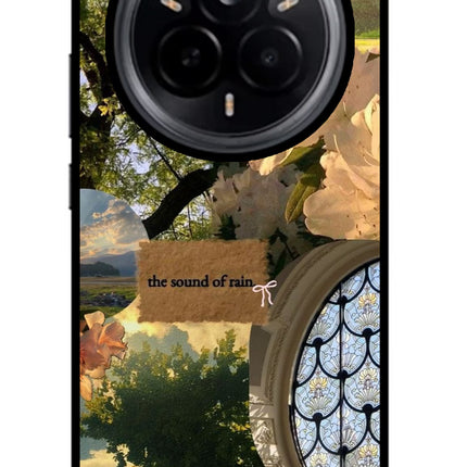 Rain Realme 14 Pro 5G Glass Case