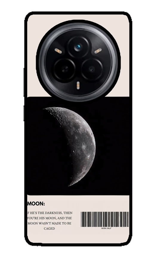 Moon Phase Realme 14 Pro 5G Glass Case