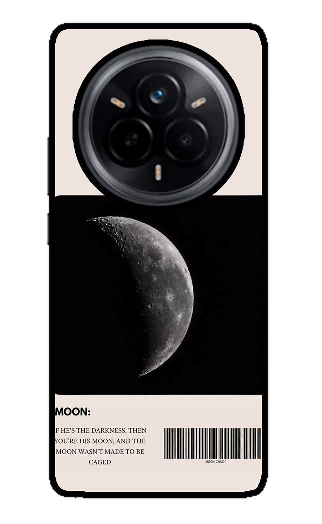 Moon Phase Realme 14 Pro 5G Glass Case
