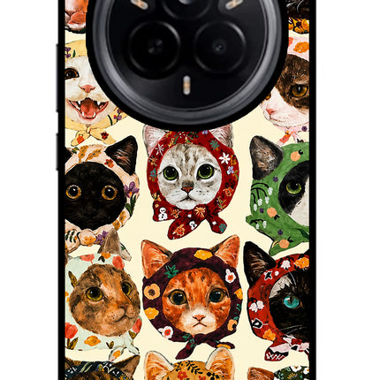Cool Cat Realme 14 Pro 5G Glass Case