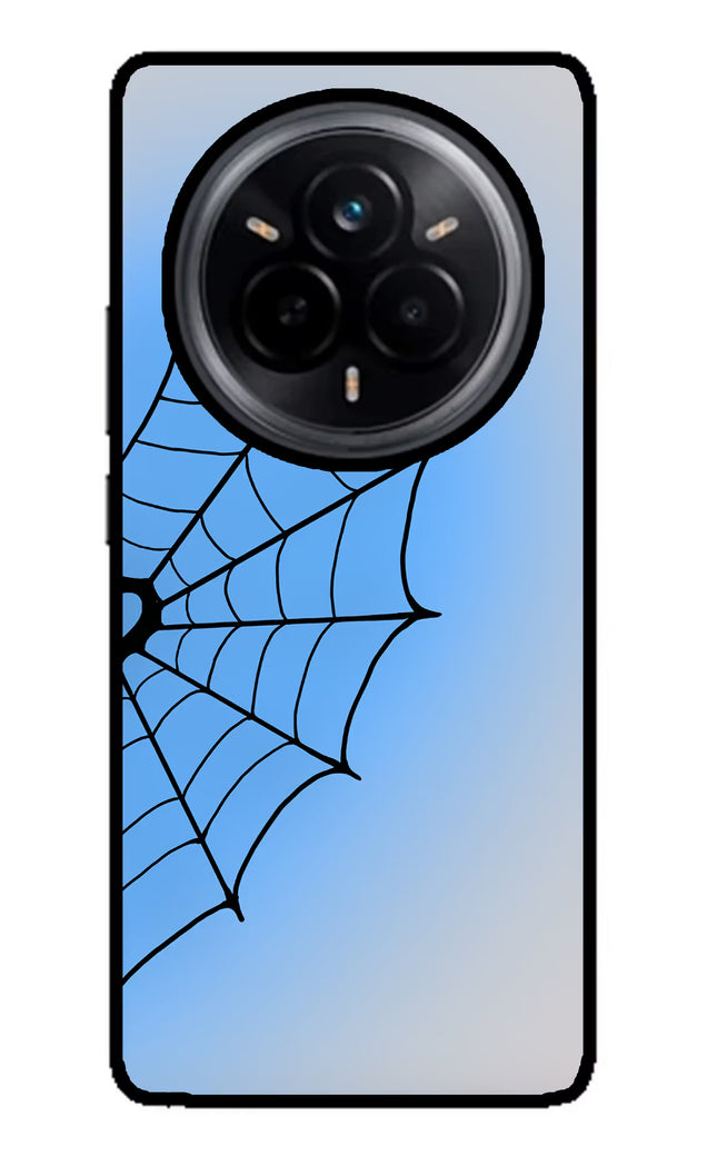 Blue Web Realme 14 Pro 5G Glass Case
