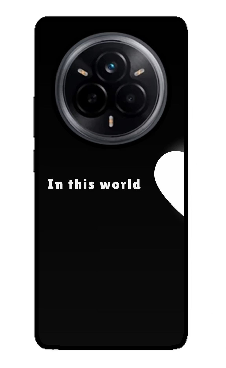 This World Realme 14 Pro 5G Back Cover, Glass case