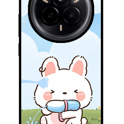 Bunny Treat Realme 14 Pro 5G Glass Case