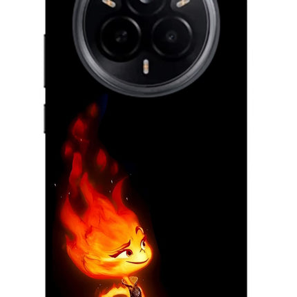 Ember Flame Realme 14 Pro 5G Glass Case