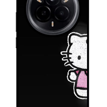 Kitty Charm Realme 14 Pro 5G Glass Case