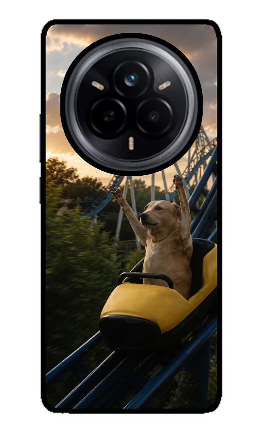 Rollercoaster Dog Realme 14 Pro 5G Glass Case