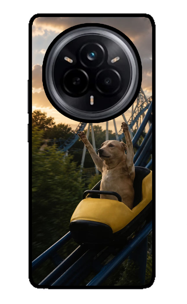 Rollercoaster Dog Realme 14 Pro 5G Glass Case