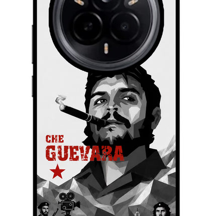 Che Guevara Iconic Realme 14 Pro 5G Glass Case Back Cover by Casekaro