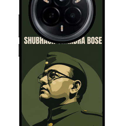 Netaji Legacy Realme 14 Pro 5G Glass Case Back Cover by Casekaro