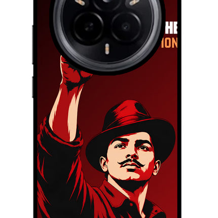 Bhagat Singh Revolution Realme 14 Pro 5G Glass Case