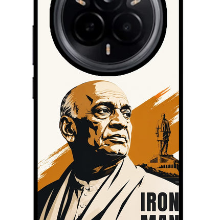 Sardar Patel Iron Will Realme 14 Pro 5G Glass Case Back Cover by Casekaro