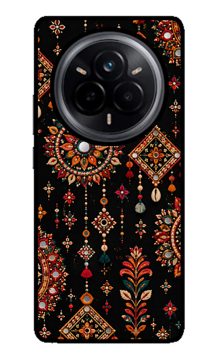 Boho Noir Realme 14 Pro 5G Back Cover, Glass case