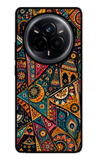 Folk Print Realme 14 Pro 5G Glass Case