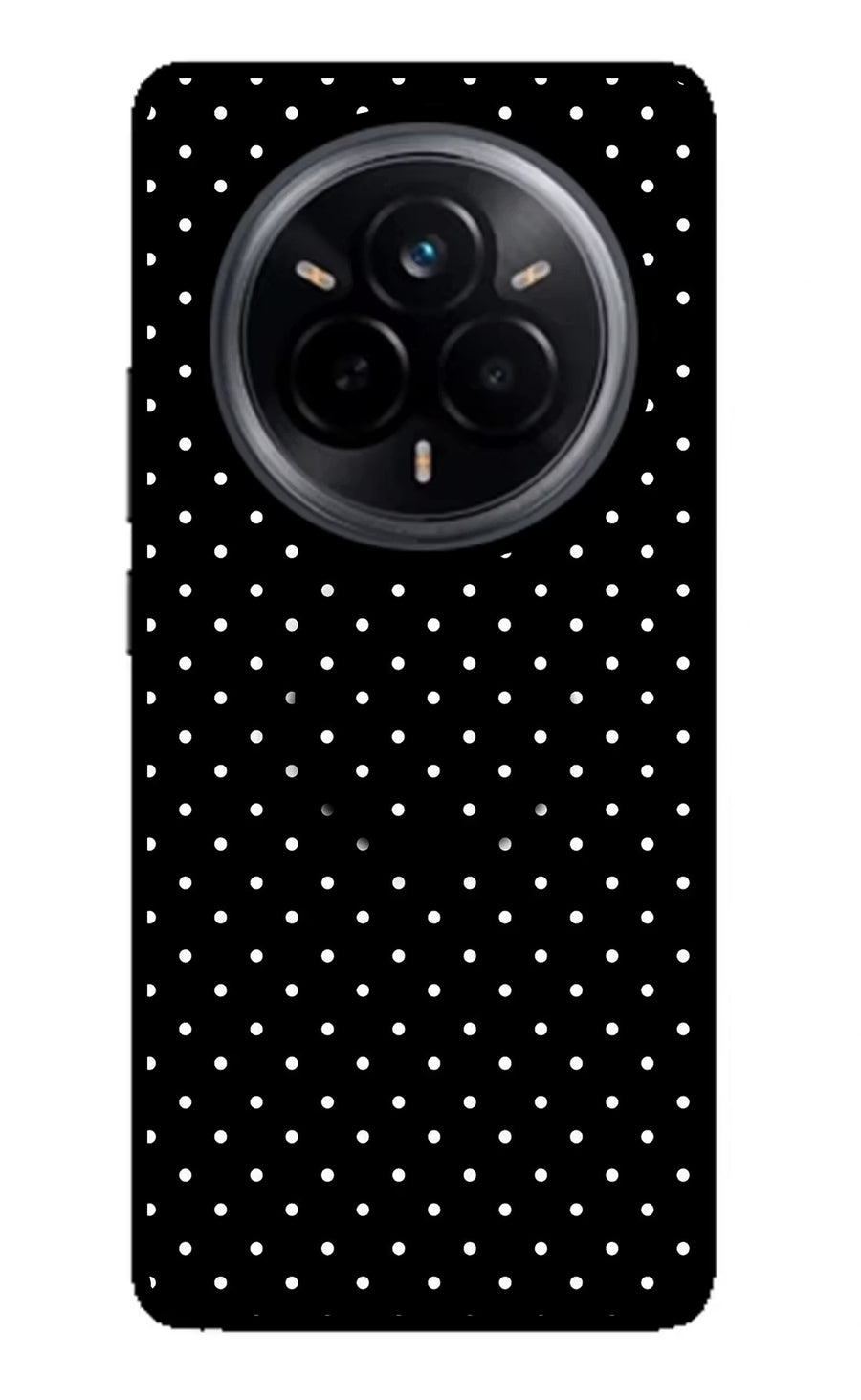 White Dots Realme 14 Pro 5G Pop Case, Glass case
