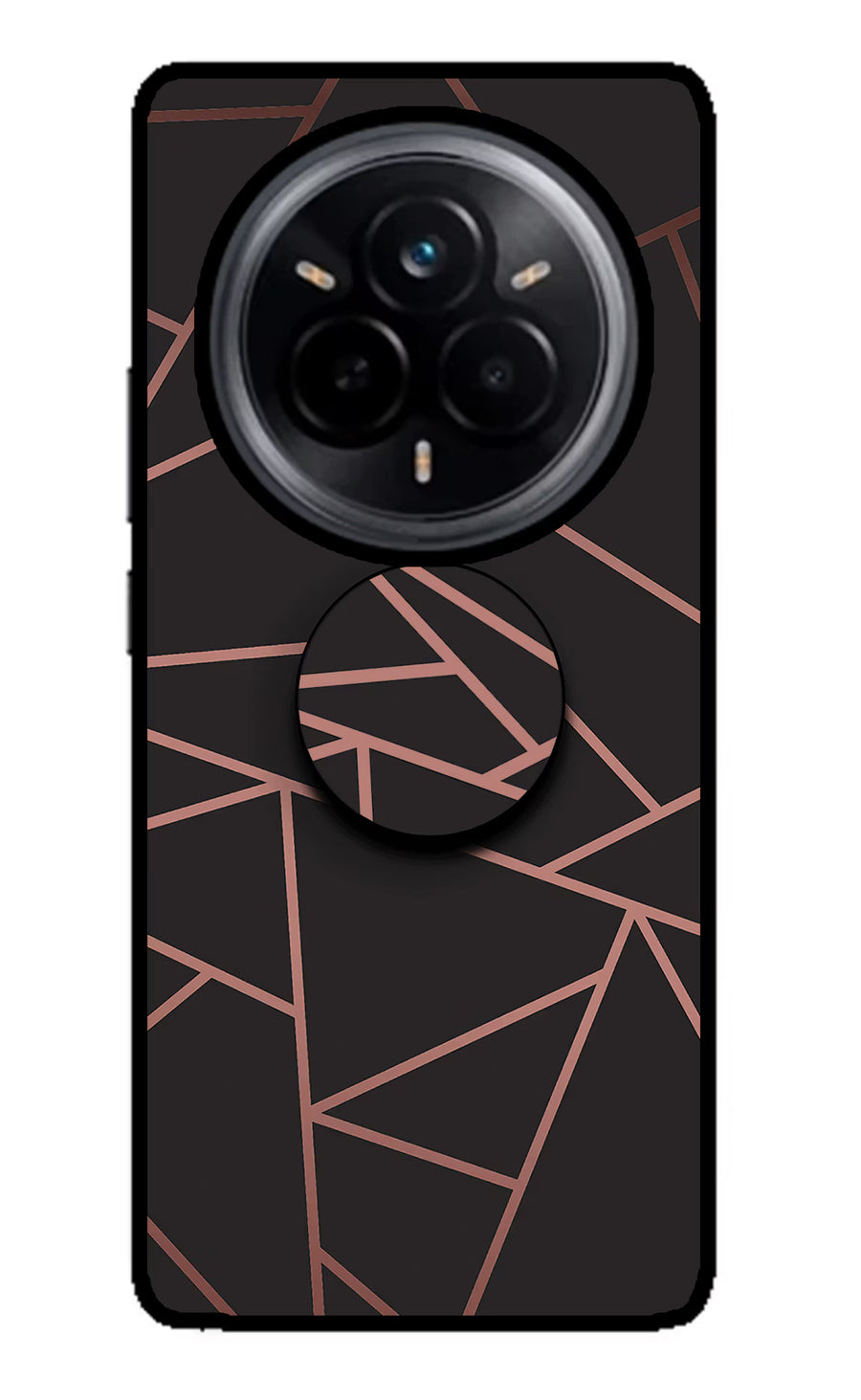 Geometric Pattern Realme 14 Pro 5G Pop Case, Glass case