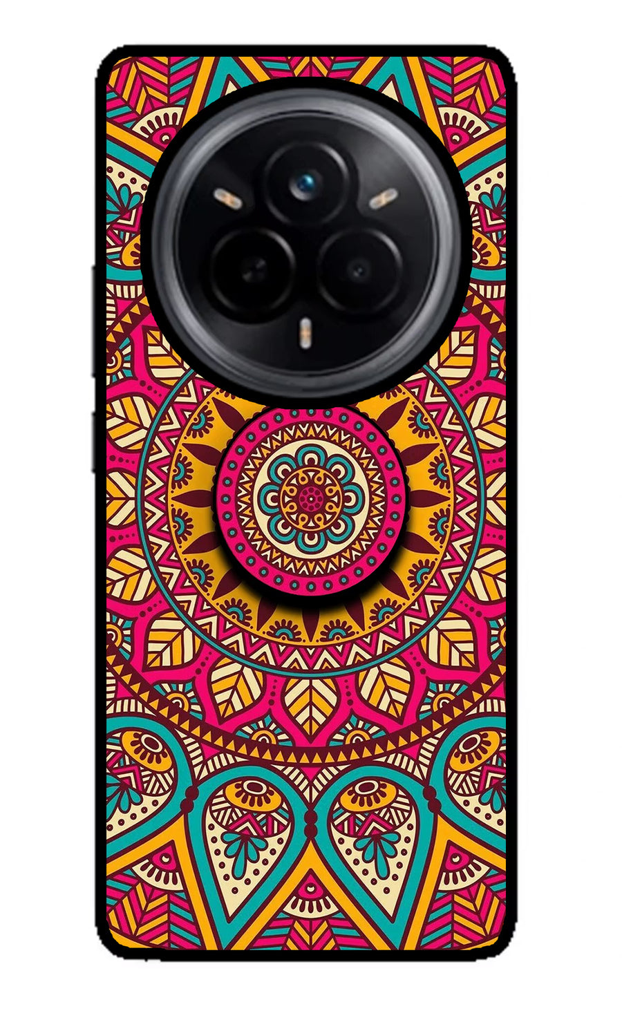 Mandala Realme 14 Pro 5G Pop Case, Glass case