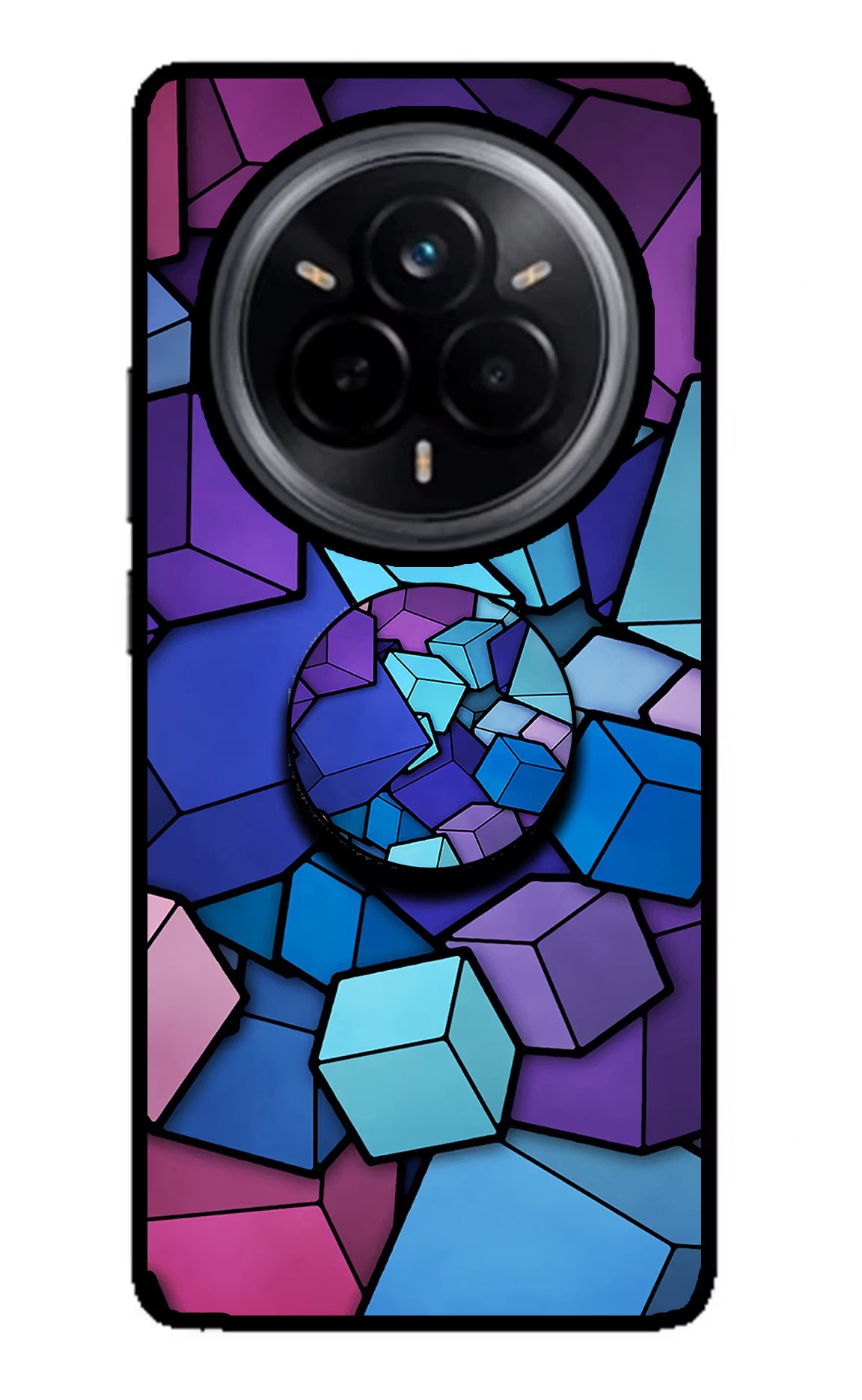 Cubic Abstract Realme 14 Pro 5G Pop Case by Casekaro
