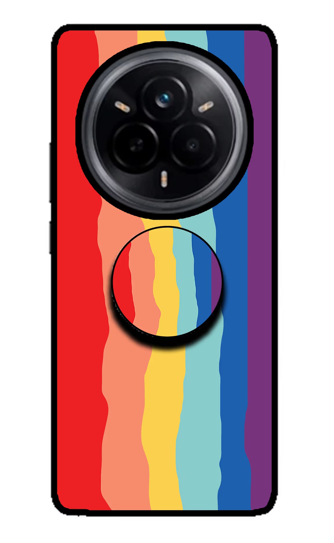 Rainbow Realme 14 Pro 5G Pop Case by Casekaro
