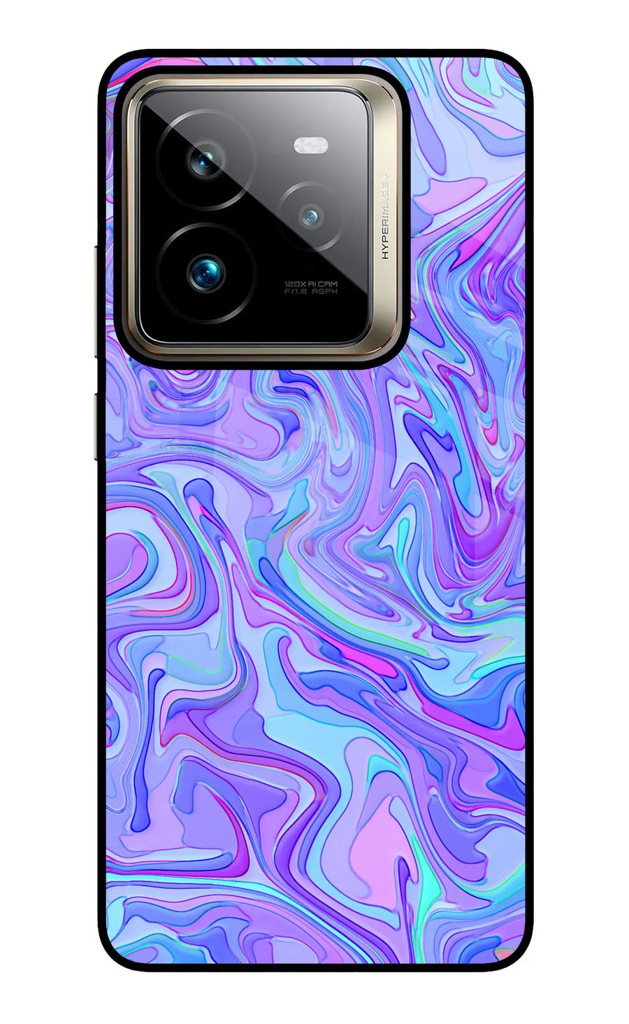 Glitter Realme GT 7 Pro Back Cover, Glass case