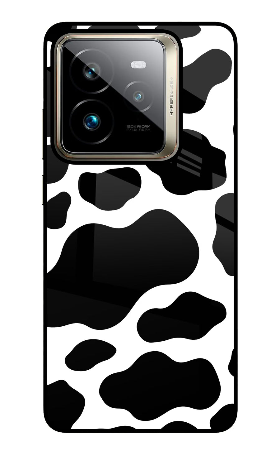 Cow Spots Realme GT 7 Pro Back Cover, Glass case