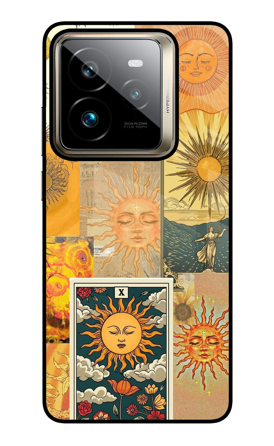 Sun Realme GT 7 Pro Back Cover, Glass case