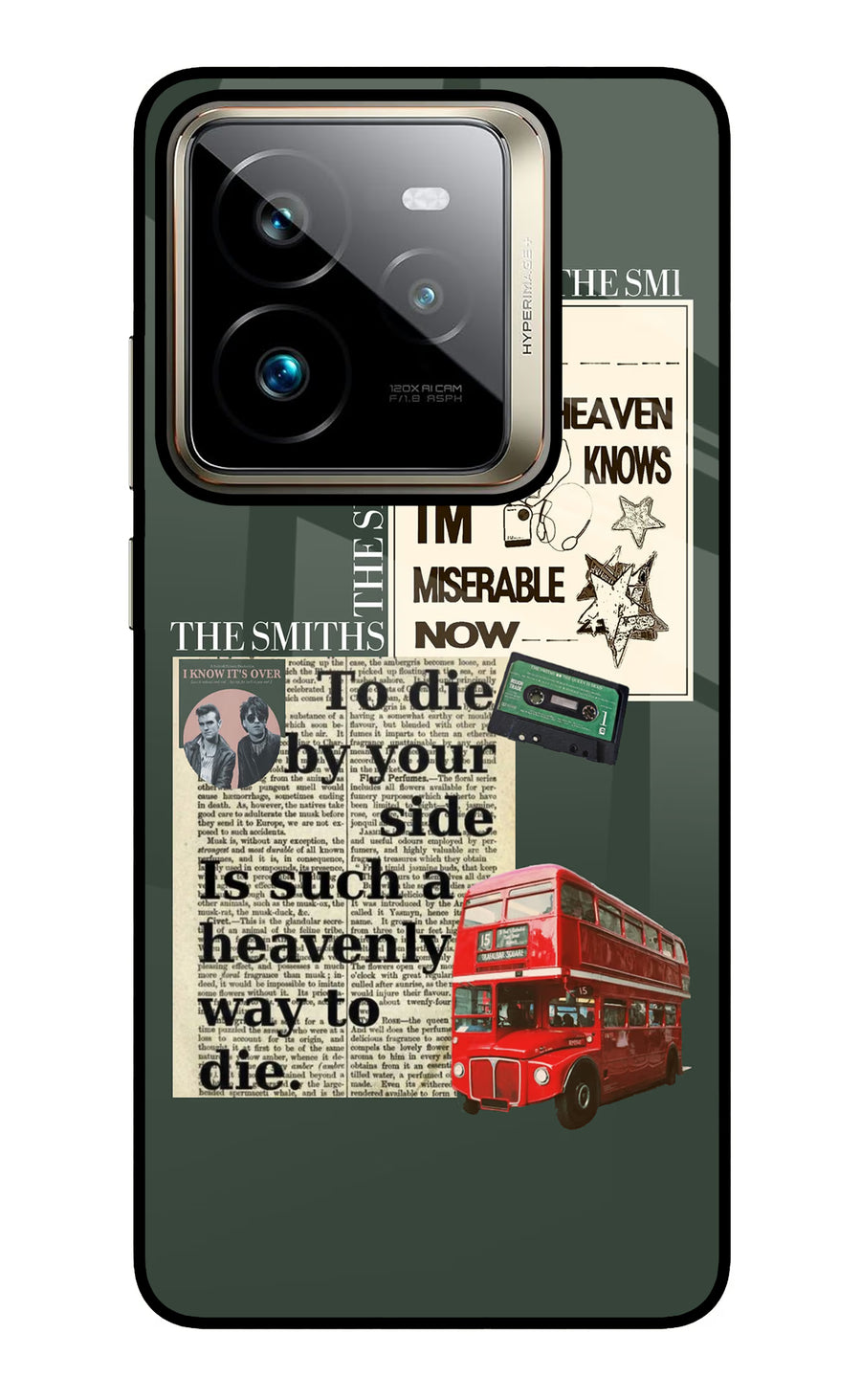 The Smiths Realme GT 7 Pro Back Cover, Glass case