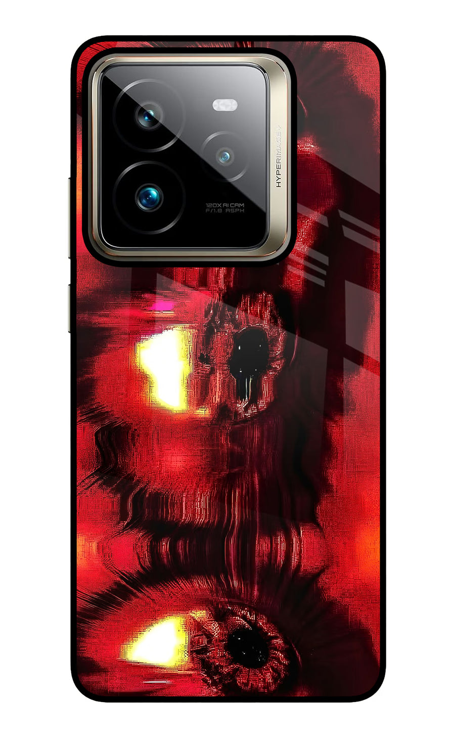 Fire Eye Realme GT 7 Pro Back Cover, Glass case