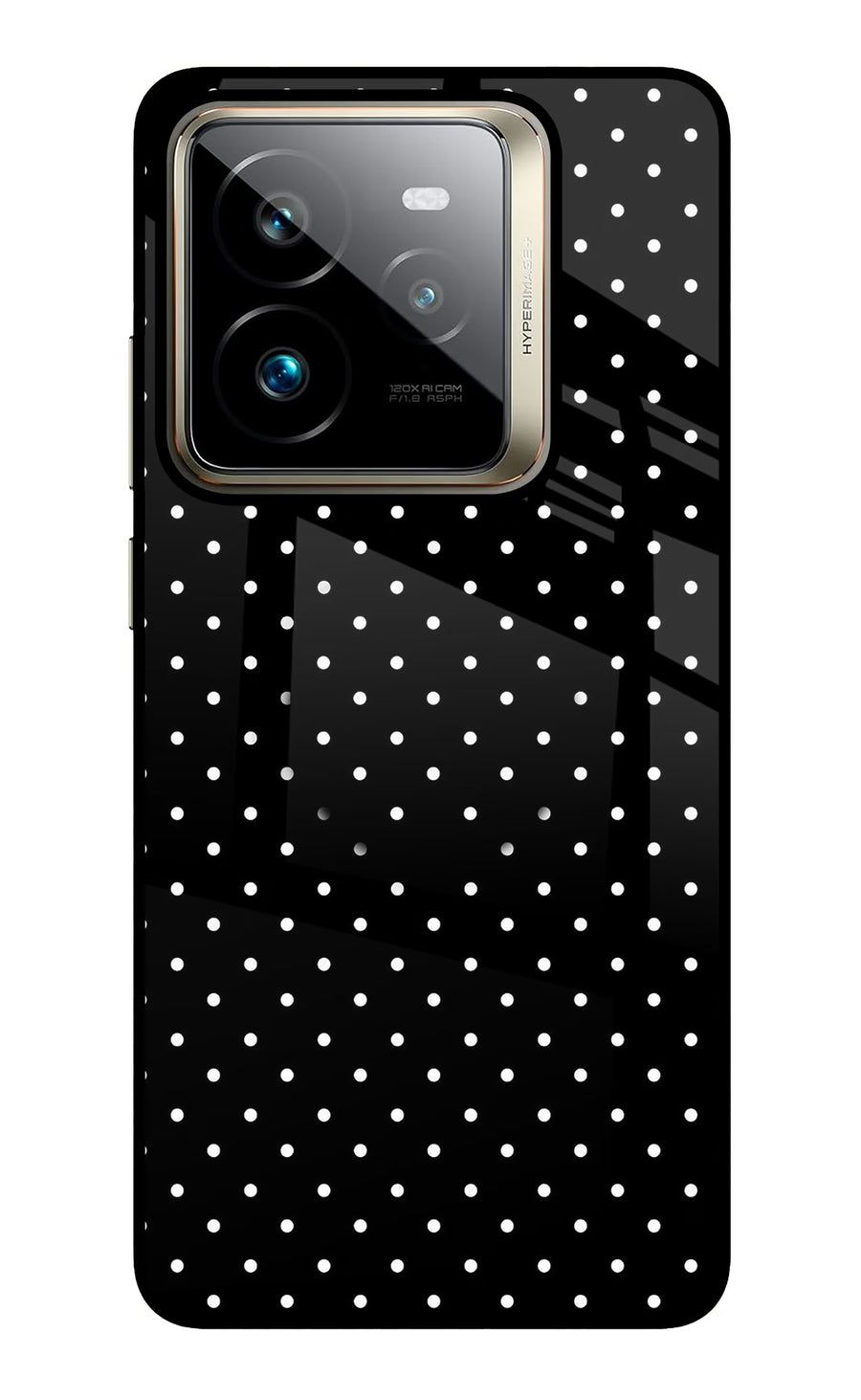 White Dots Realme GT 7 Pro Pop Case, Glass case