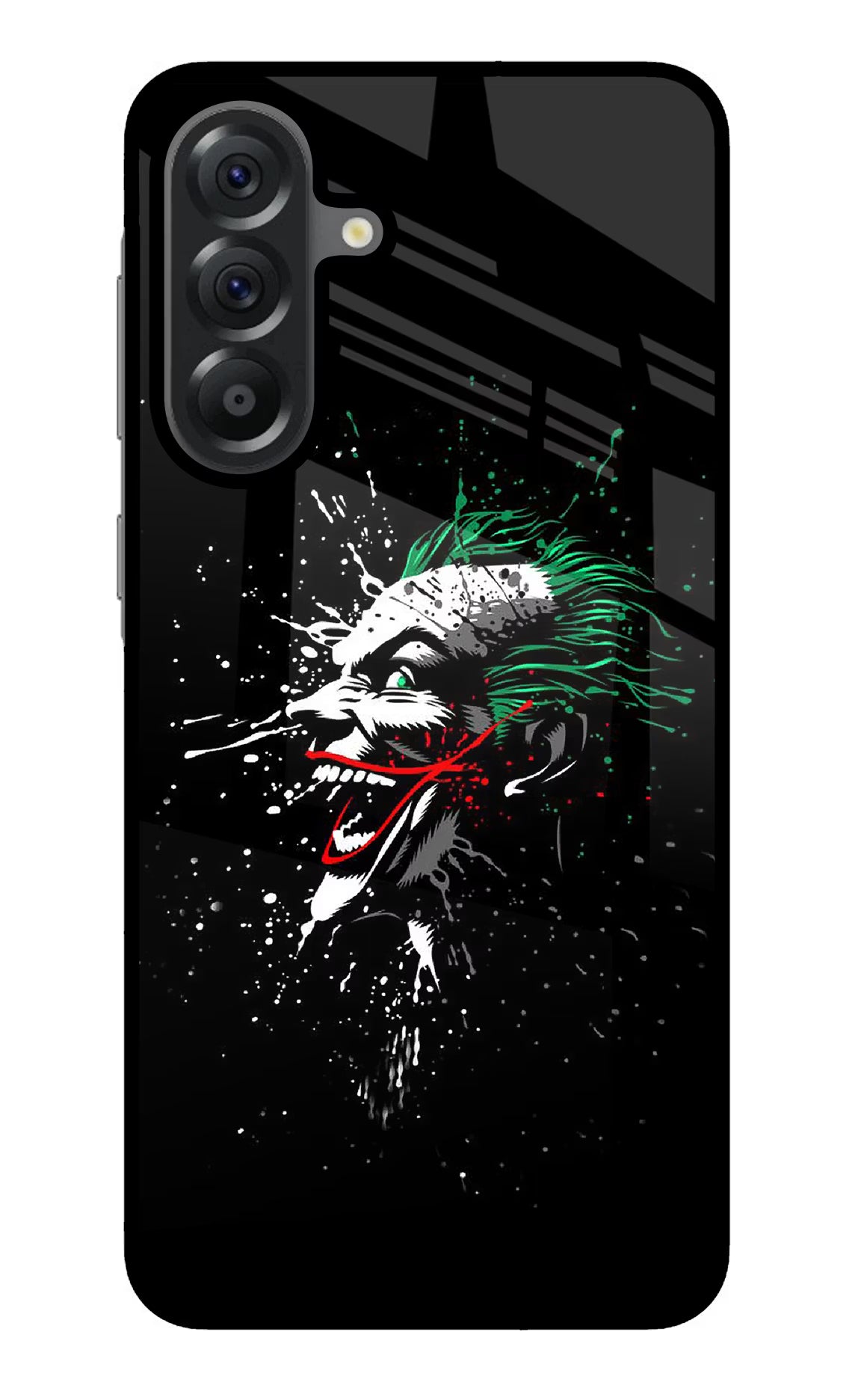 Joker Samsung A56 5G Glass Case Back Cover by Casekaro
