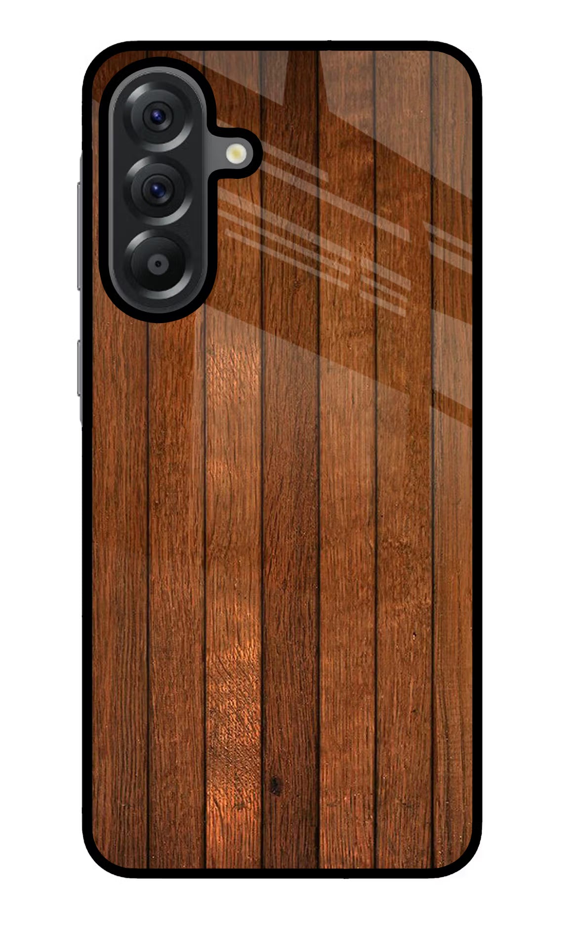 Wooden Artwork Bands Samsung A56 5G Glass Case
