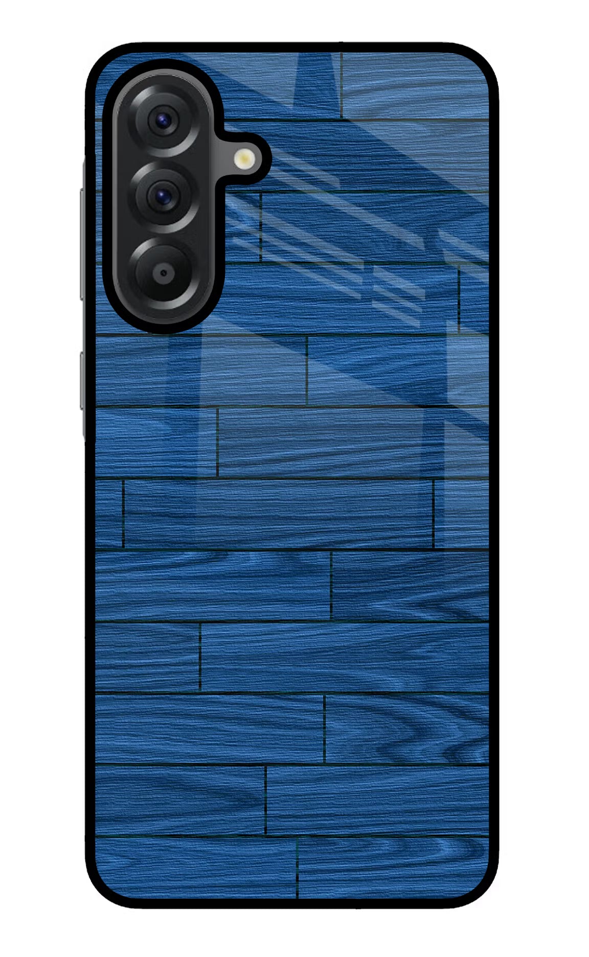 Wooden Texture Samsung A56 5G Glass Case Back Cover by Casekaro