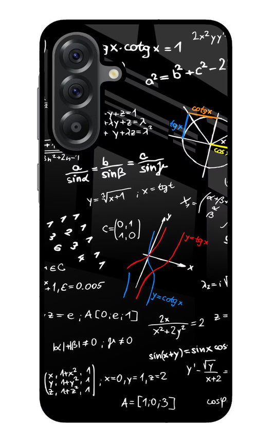 Mathematics Formula Samsung A56 5G Glass Case