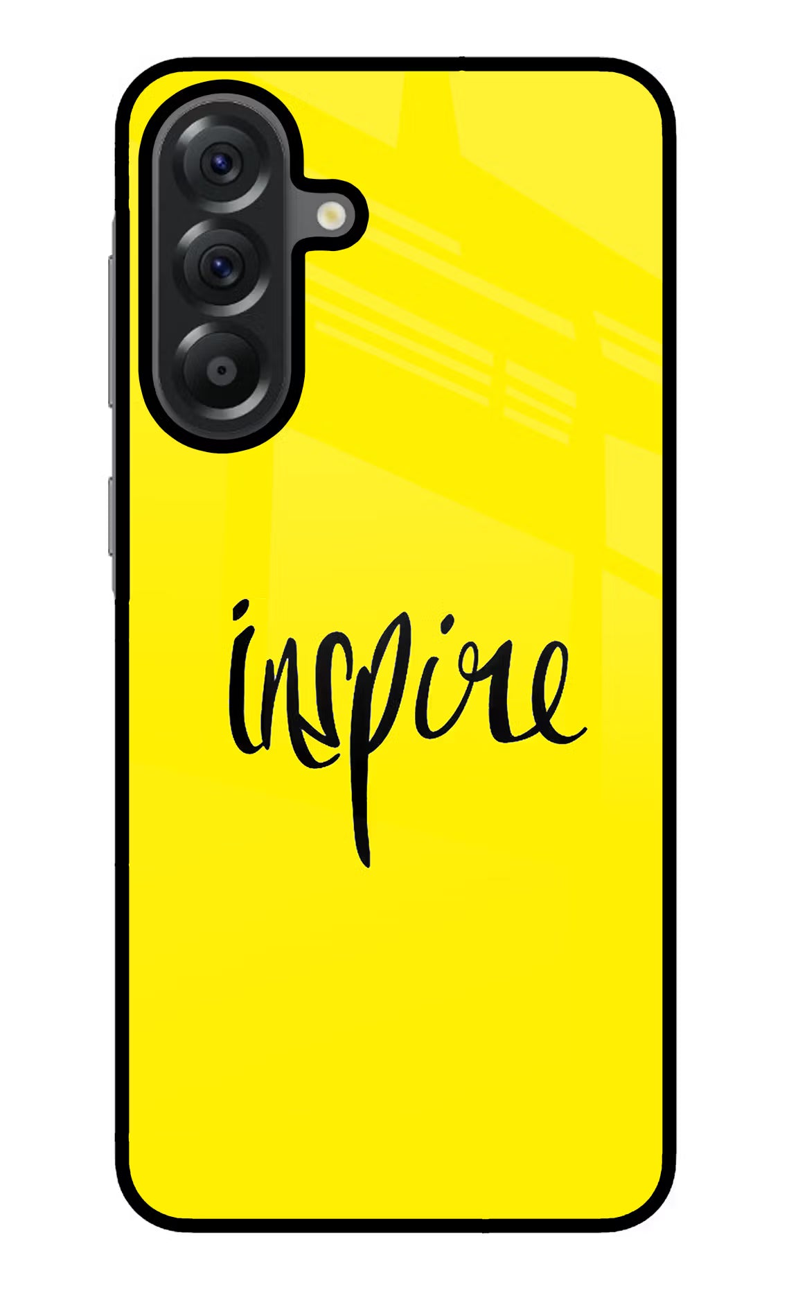 Inspire Samsung A56 5G Glass Case Back Cover by Casekaro