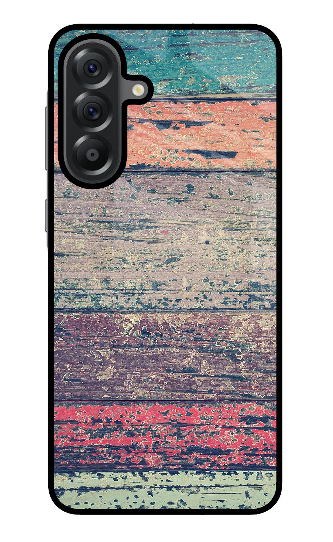Colourful Wall Samsung A56 5G Glass Case Back Cover by Casekaro