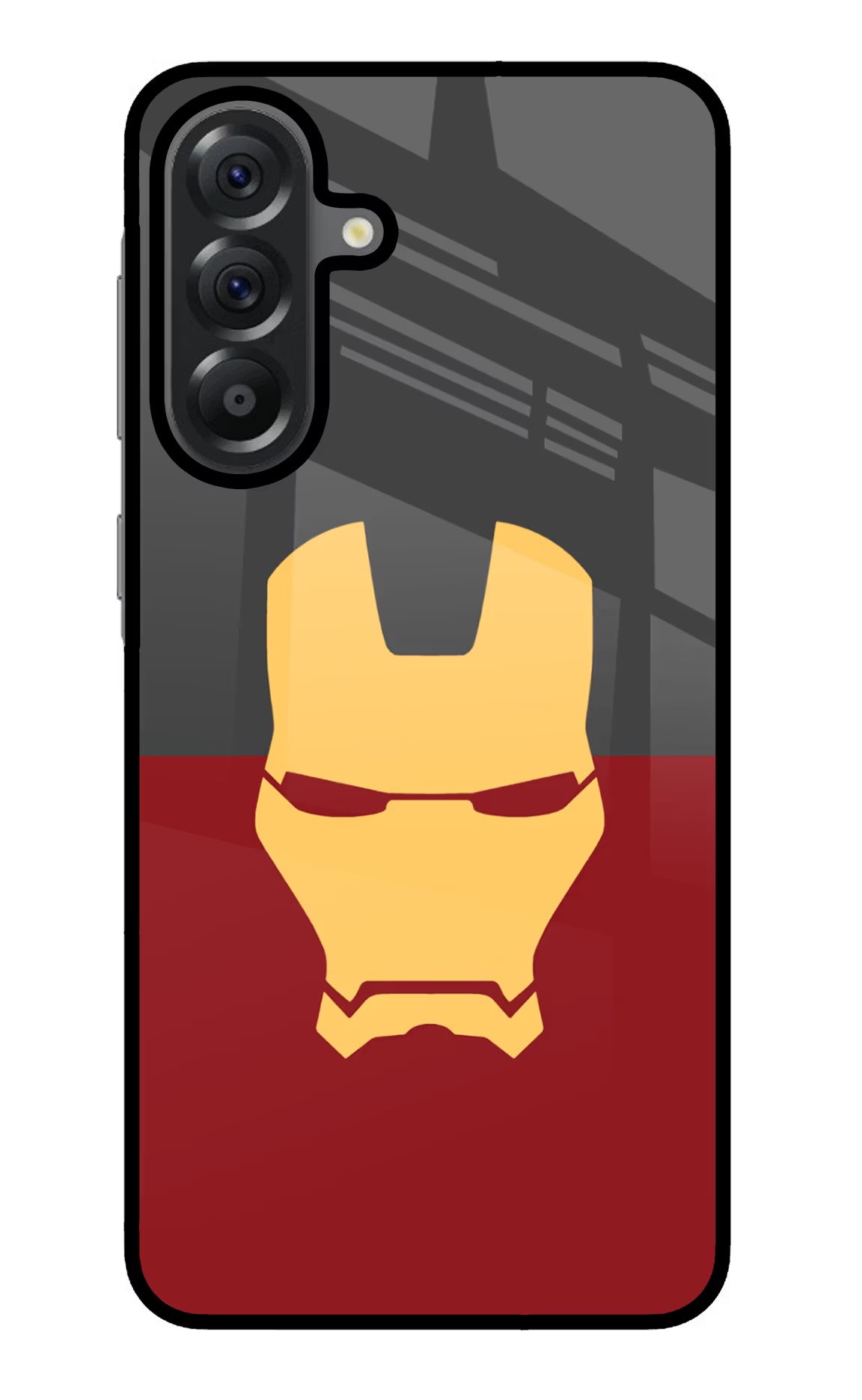 Ironman Samsung A56 5G Glass Case Back Cover by Casekaro